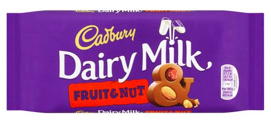 Cadbury Fruit and Nut  (110 G)