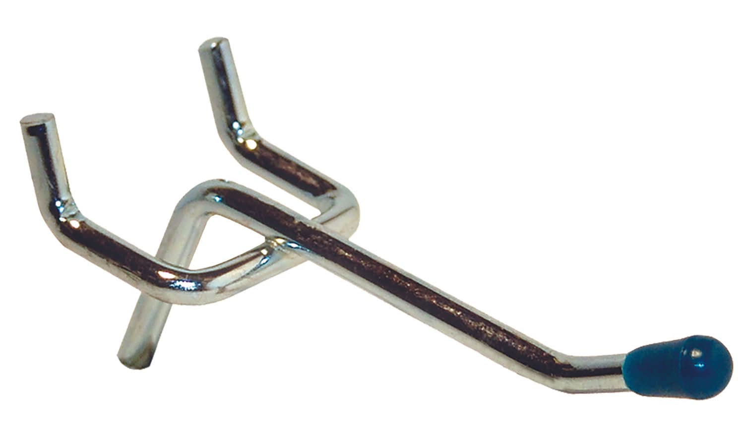 Crawford Zinc Plated Silver Steel 2 In. Peg Hooks 4 Pk