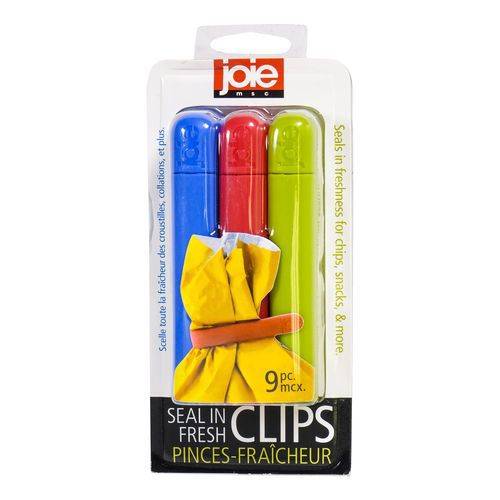 Joie sceller dans des clips frais (1un) - seal in fresh clips (9 units)