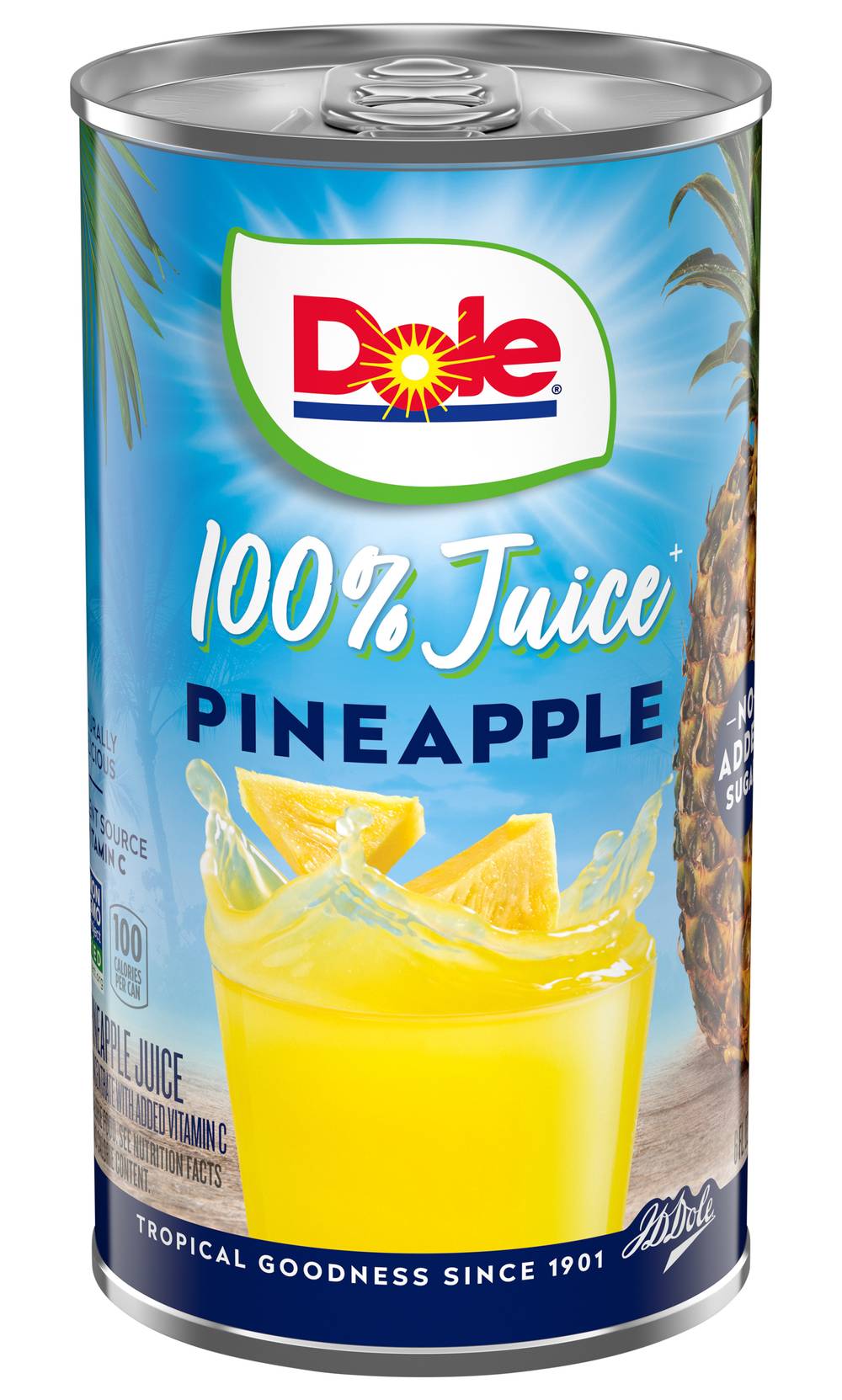 Dole 100% Pineapple Juice (6 fl oz)