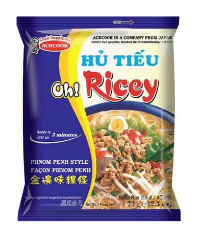 OH! RICEY Phnom Penh Style Flavour - Hu Tieu Bag 71g