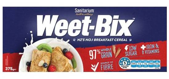 Sanitarium weetbix 375g