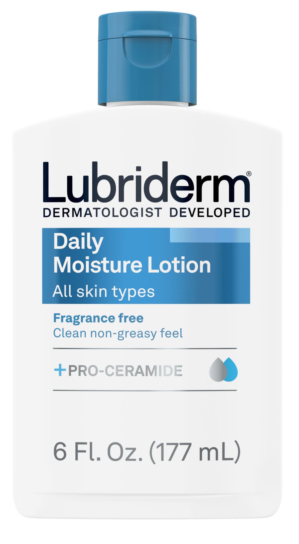 Lubriderm Fragance Free Daily Moisture Lotion (6 fl oz)