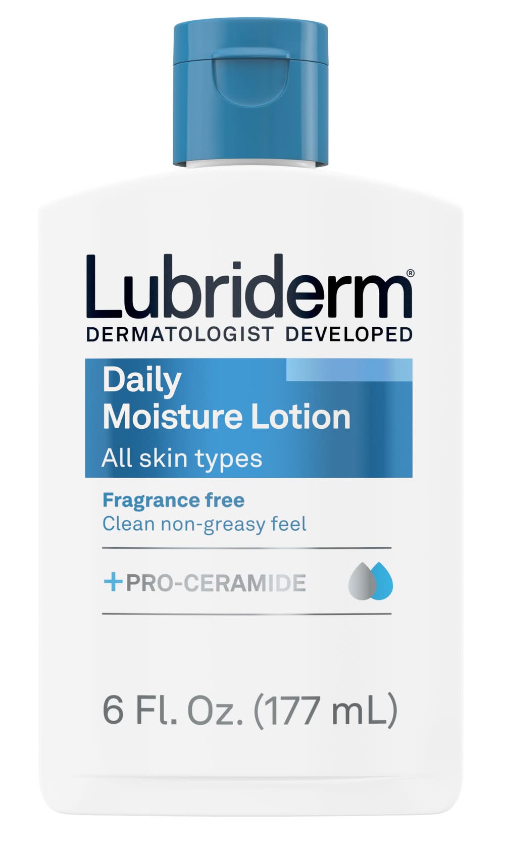 Lubriderm Fragance Free Daily Moisture Lotion (6 fl oz)