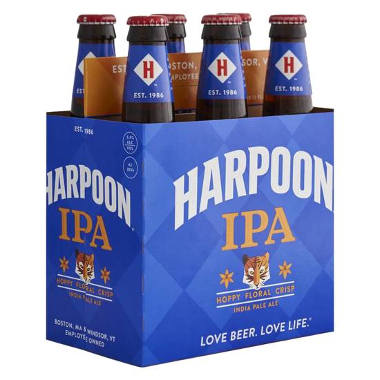 Harpoon IPA 6pk 12oz Btl 5.9% ABV