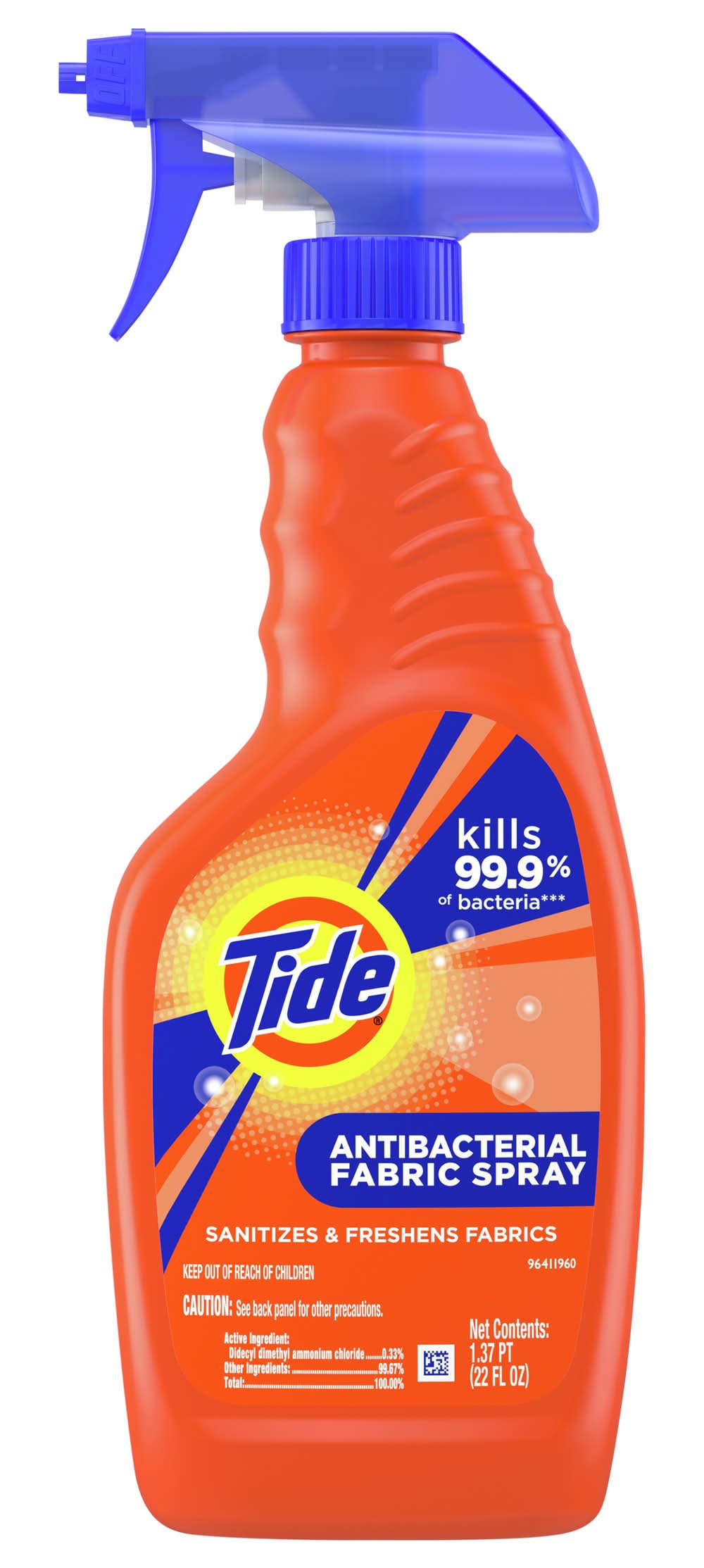 Tide Light Scent Antibacterial Fabric Spray (22 fl oz)