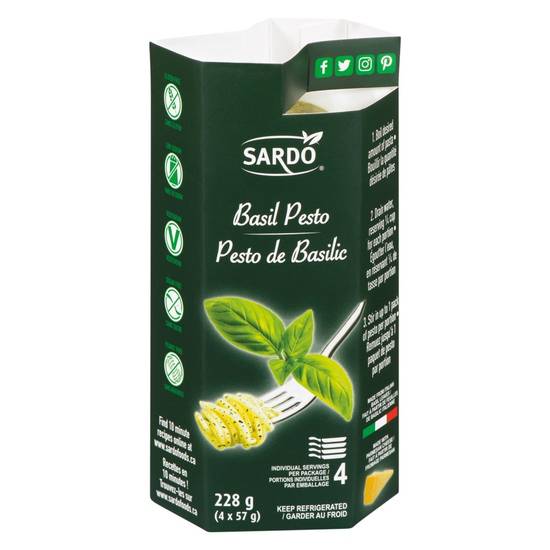 Sardo pesto 228 g basil pesto 228 g Delivery Near You