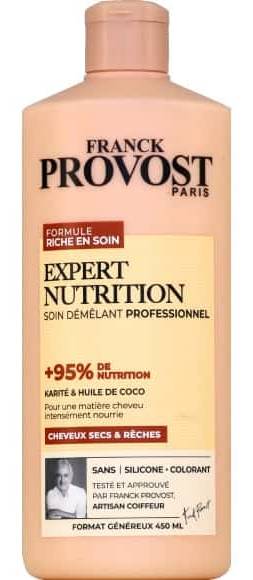Franck Provost - Après shampoing soin démêlant cheveux karité et huile de coco (450ml)