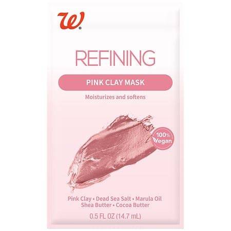 Walgreens Refining Pink Clay Mask - 0.5 fl oz