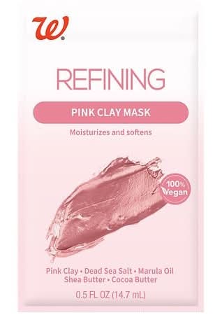 Walgreens Refining Clay Mask, Pink (0.5 fl oz)