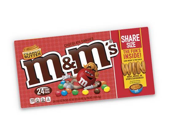 M&M's Peanut Butter Share Size (2.83 oz)