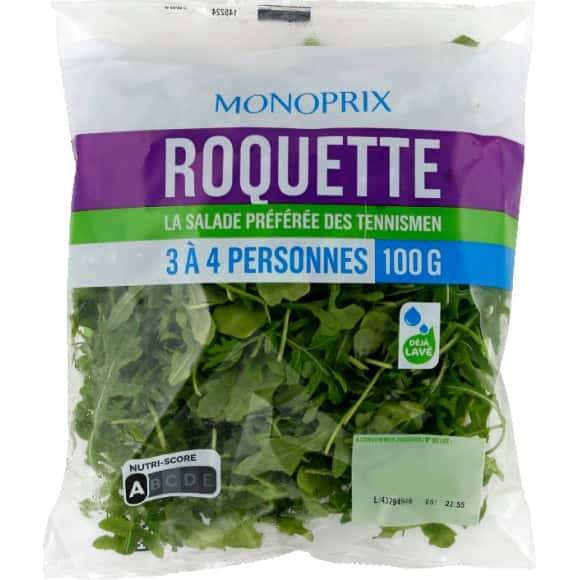 Monoprix Roquette Le Sachet De 100G