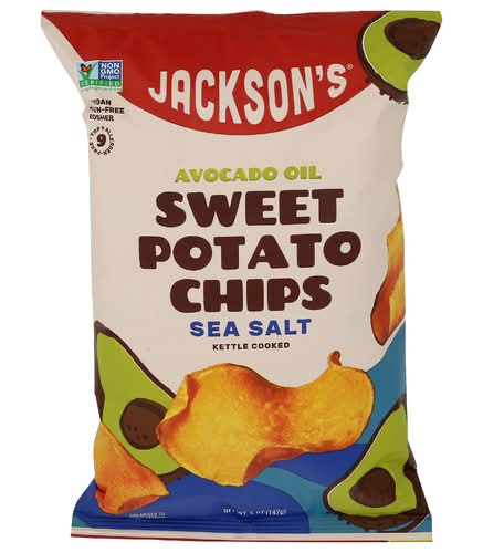 Jackson's Chips Sea Salt Sweet Potato Chips