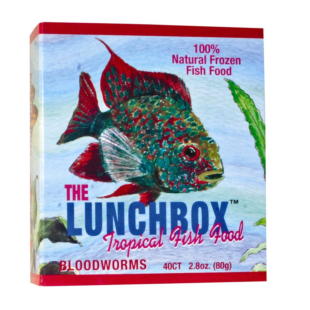 San Francisco Bay the Lunchbox Bloodworms Tropical Fish Food