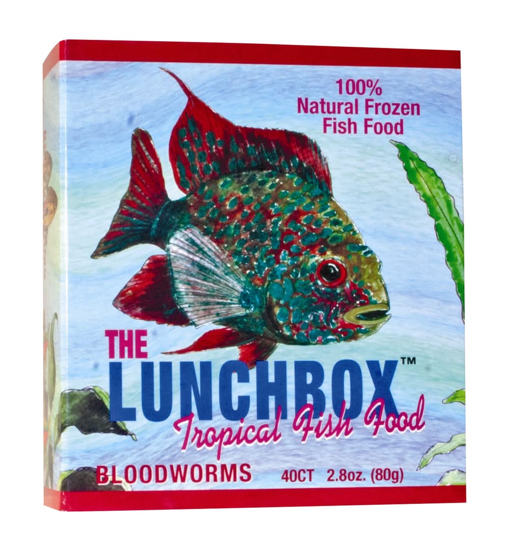 San Francisco Bay Brand® The Lunchbox™  Frozen Bloodworms Tropical Fish Food (Size: 2.8 Oz)