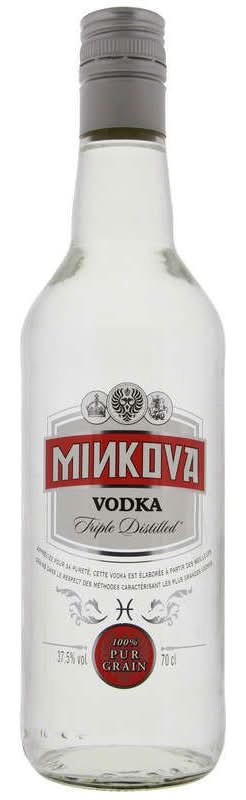 Minkova - Vodka triplement distillée (700ml)