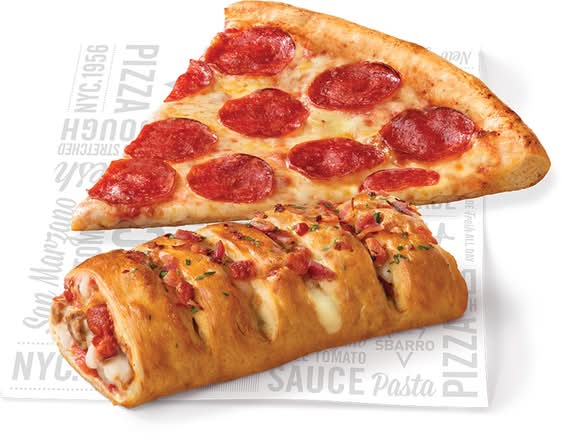 1 XL NY Slice + 1 Individual Stromboli