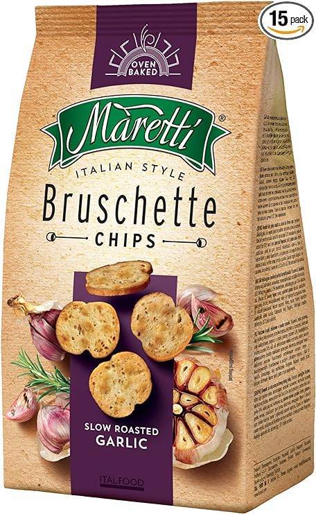 Maretti Bruschette Slow Roasted Garlic Chips