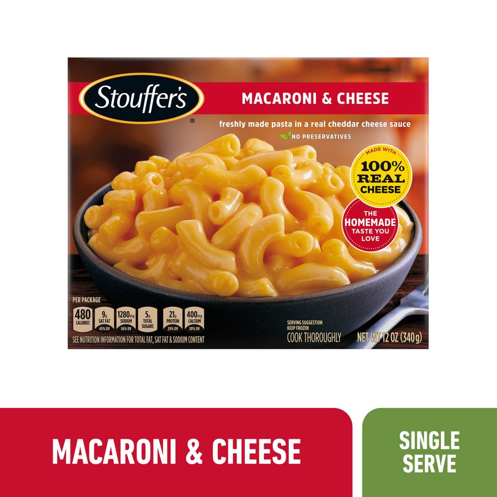 Stouffer's Freshly Made Pasta With 100% Real Cheese (12 oz)