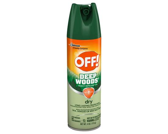 Off! · Deep Woods Dry Insect Repellent (4 oz)