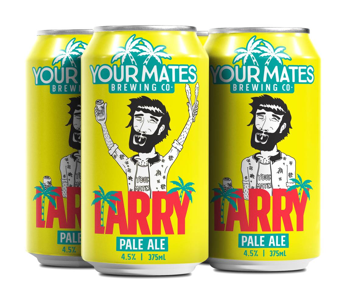 Your Mates Larry Pale Ale Can 375mL X 4 pack