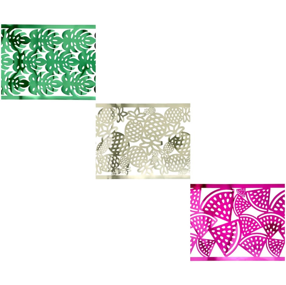 Seasonal Collection Summer-themed Table Runner, Assorted Colors, 1-ct.