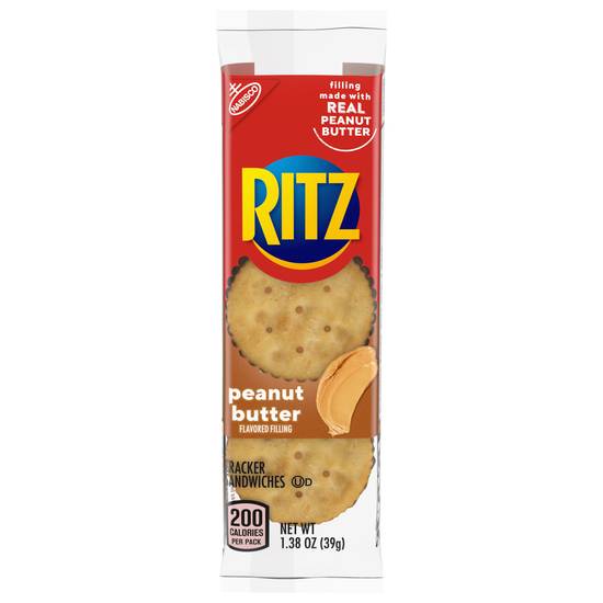 Ritz Peanut Butter Cracker Sandwich