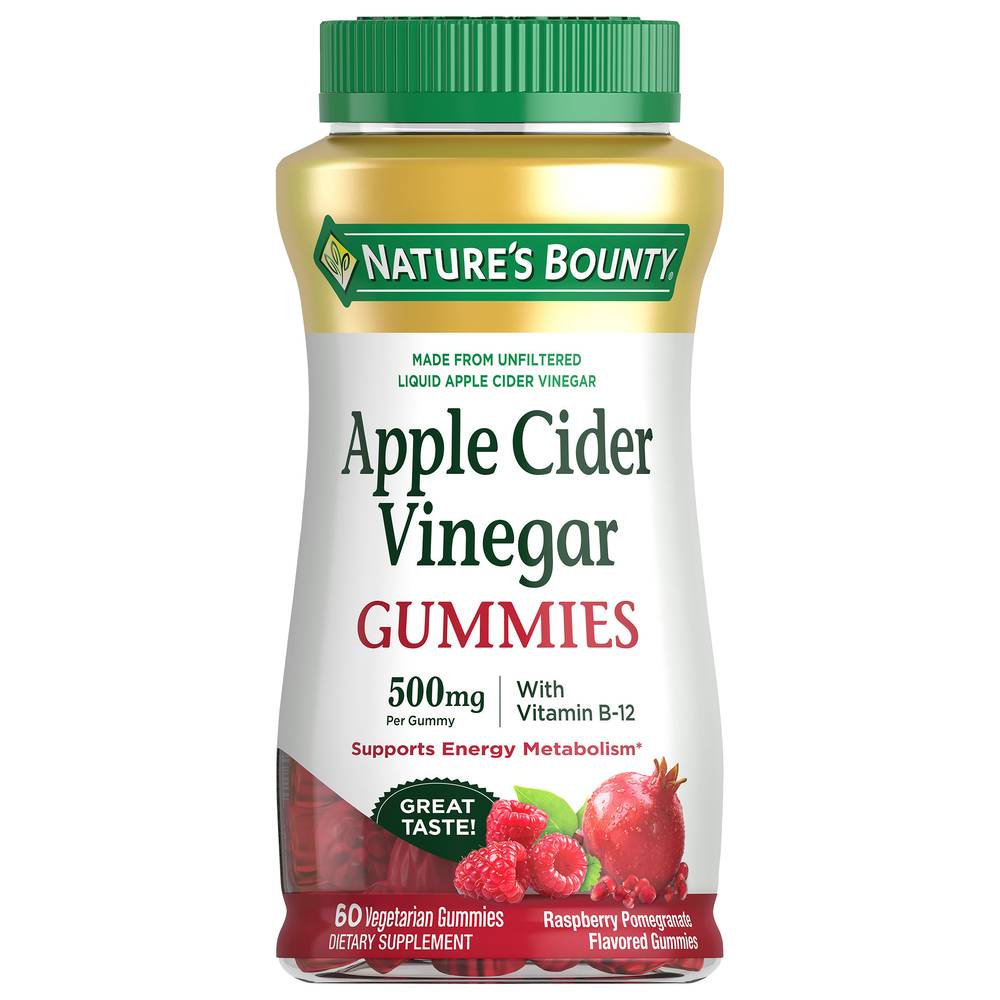 Nature's Bounty Acv Gummy (9.6 oz)