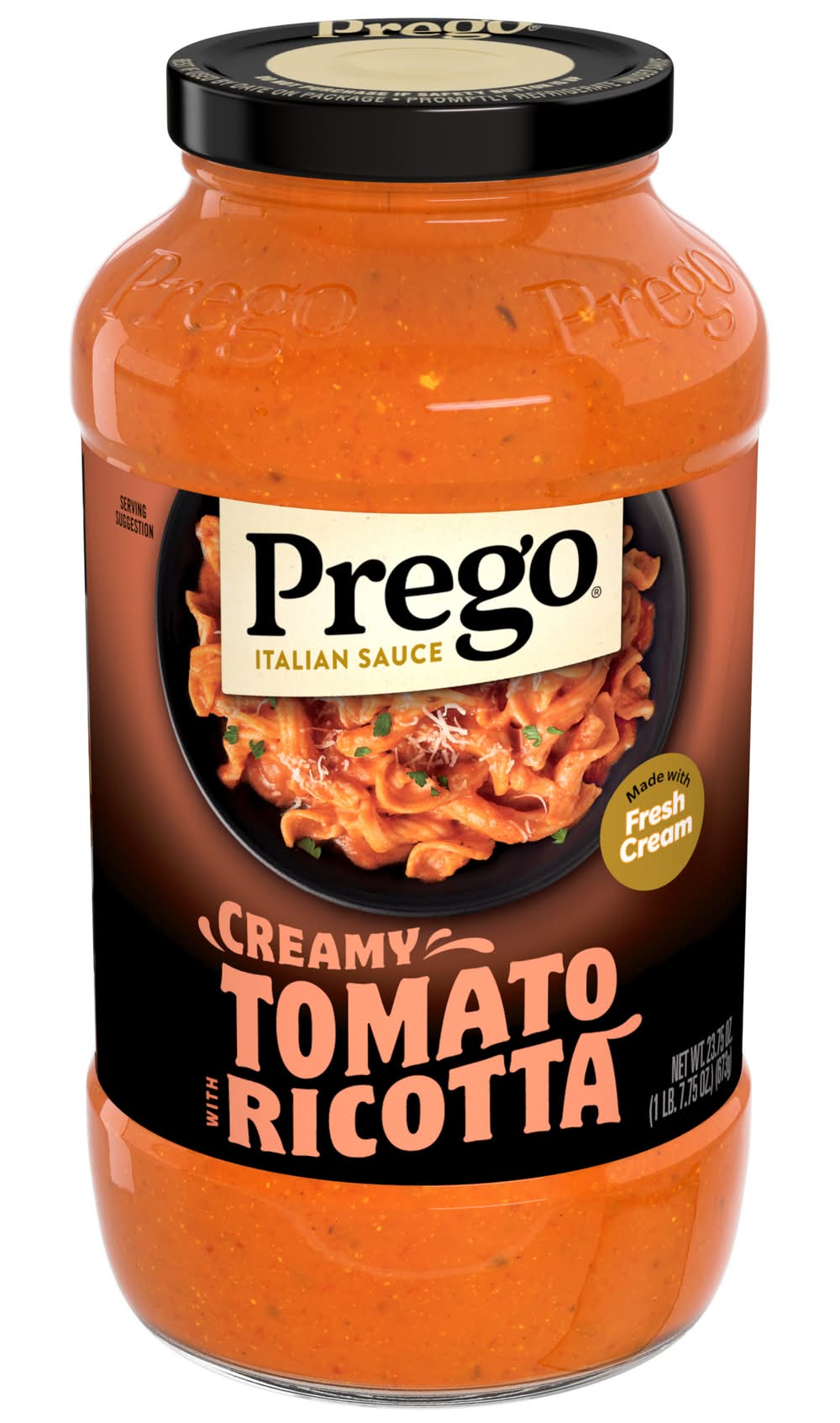 Prego Creamy Tomato Pasta Sauce With Ricotta Cheese (23.75 oz)
