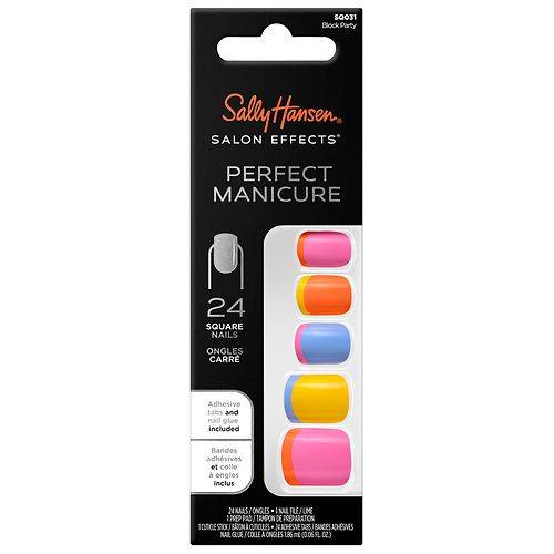 Sally Hansen Salon Effects Perfect Manicure Square Nails - 1.0 ea