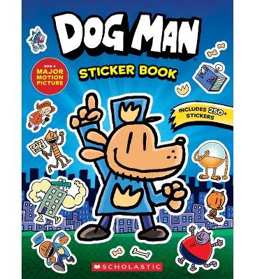 Scholastic Dog Man the Movie Official Sticker Book