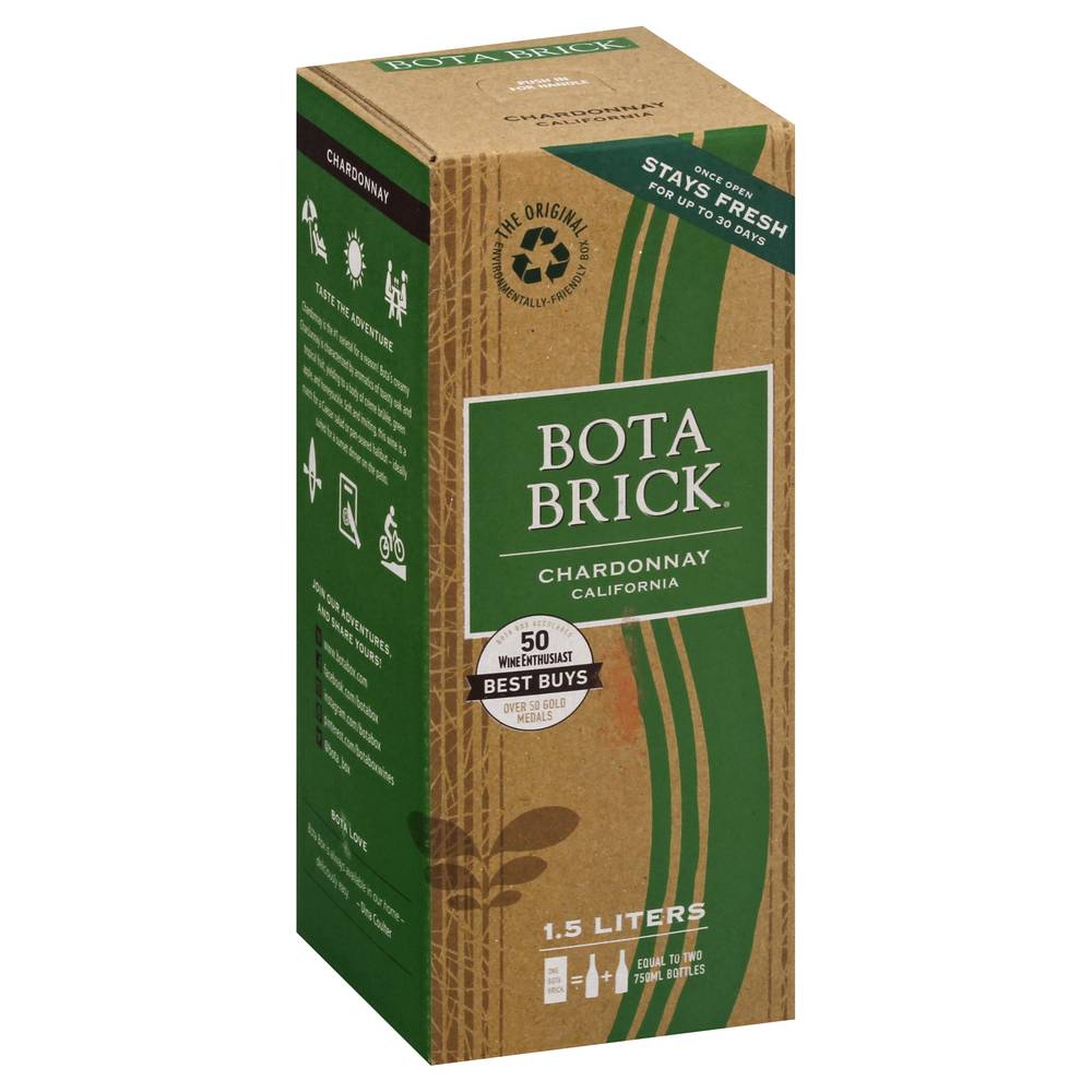 Bota Brick California Chardonnay Wine (1.5 L)