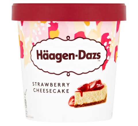 Häagen-Dazs Strawberry Cheesecake, Ice Cream (460ml)