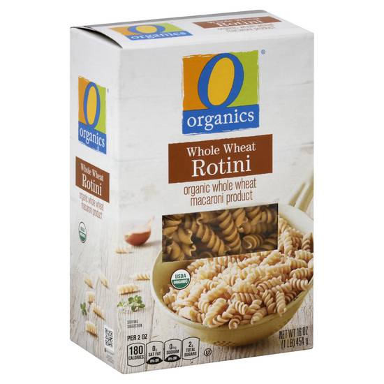 O Organics Organic Macaroni Product Whole Wheat Rotini (16 oz)