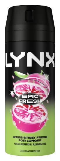 Lynx Grapefruit -Pineapple, Body Spray For Men (150ml)