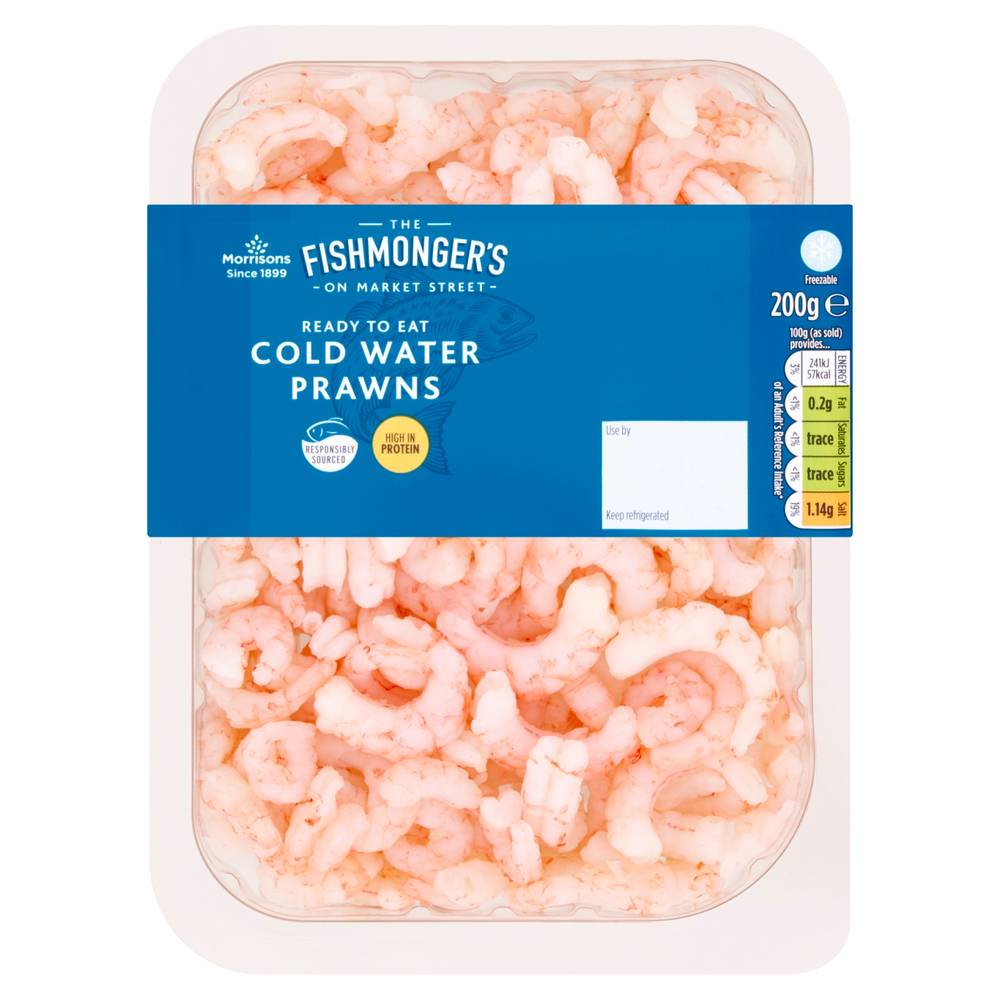 Morrisons Cold Water Prawns 200g