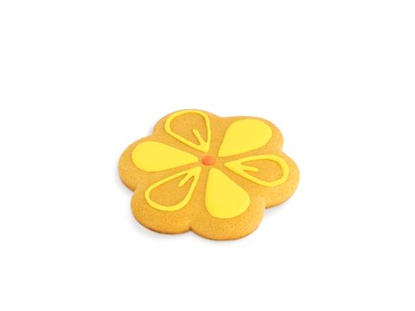 Iced Flower Gingerbread Biscuit