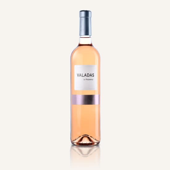 Valadas Côtes de Provence AOP Rosé 75cl