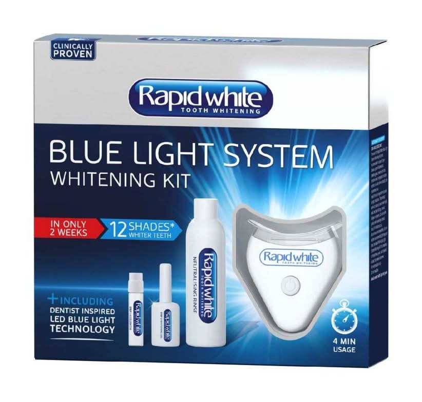 Rapid White Blue Light Tooth Whitening System