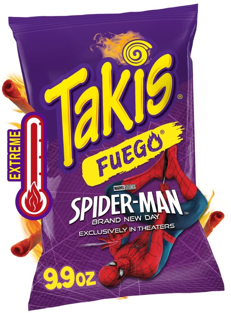 Takis Fuego Hot Chili Pepper & Lime Rolled Tortilla Chips