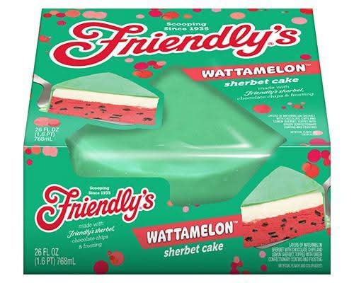 Wattamelon Sherbet Cake