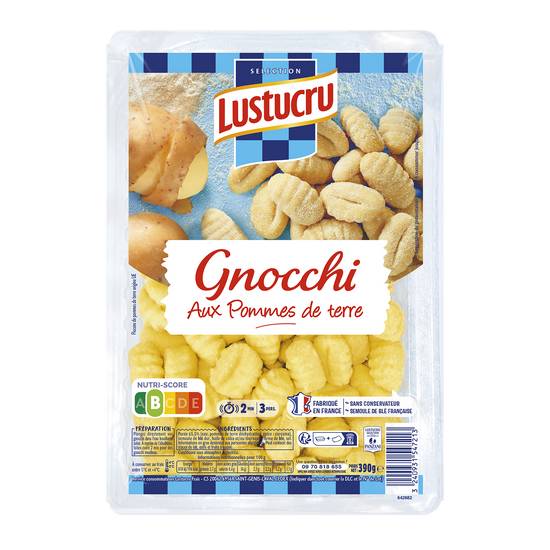 Lustucru Sélection - Pâtes fraîches gnocchi aux pommes de terre