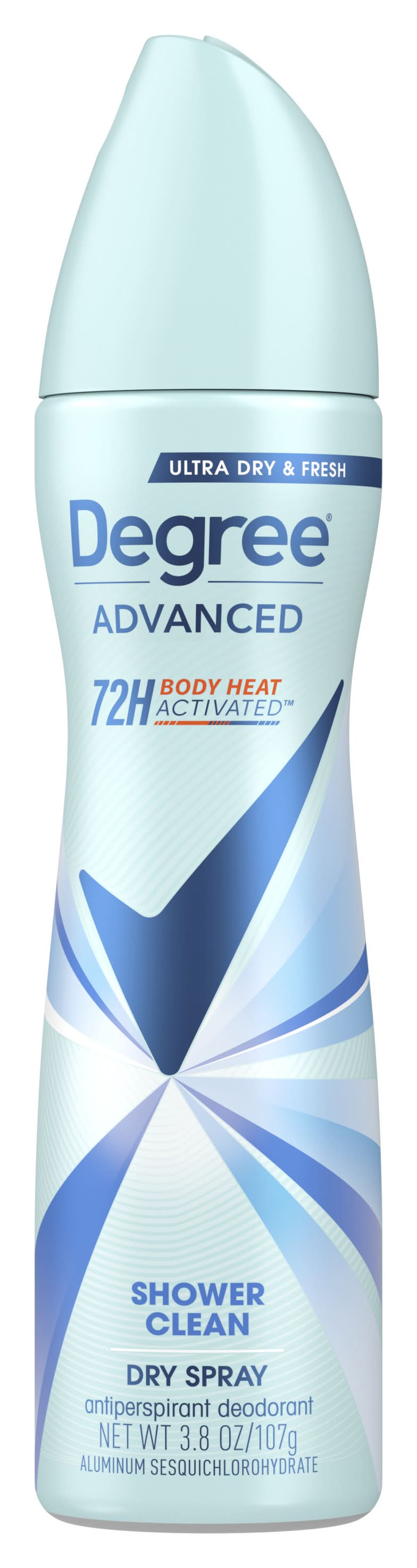 Degree Dry Spray Shower Clean Antiperspirant Deodorant (3.8 oz)