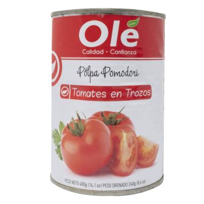 OLE Tomates Picados Enlatados 400gr