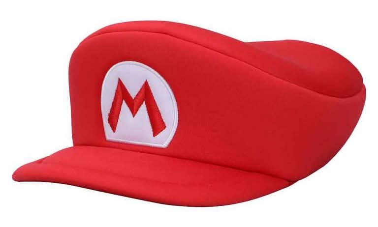 Bioworld Super Mario Bros Cosplay Hat, Red
