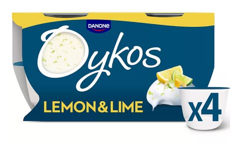 Oykos Greek-Style Zesty Lemon & Lime Yoghurt (4 pack)