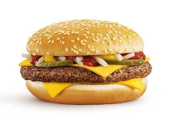 Menu  Royal cheese