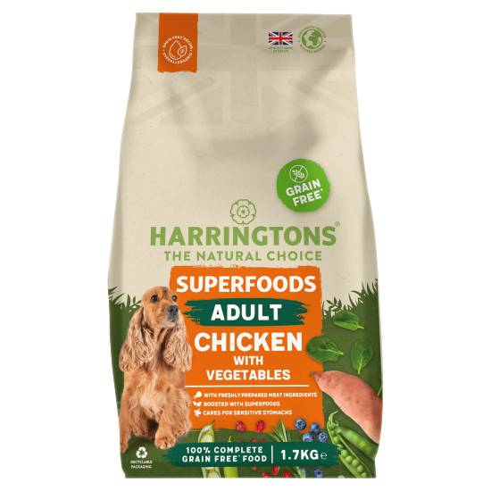 Harringtons Superfoods Adult Chicken With Vegetables 1.7kg
