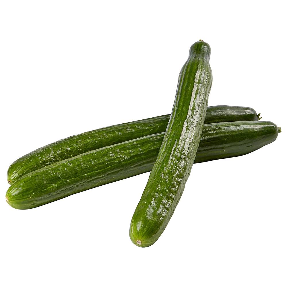 Organic English Cucumbers, Greenhouse Grown, 3-count