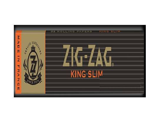 Zig Zag Rolling Papers - Black King Size Slim